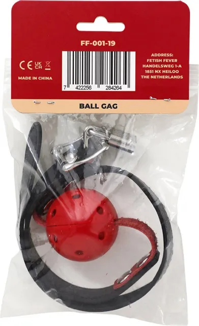 Кляп Fetish Fever Ball Gag, 4 см (червоний)