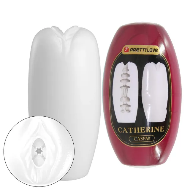 Мастурбатор Pretty Love Catherine Caspar (белый)