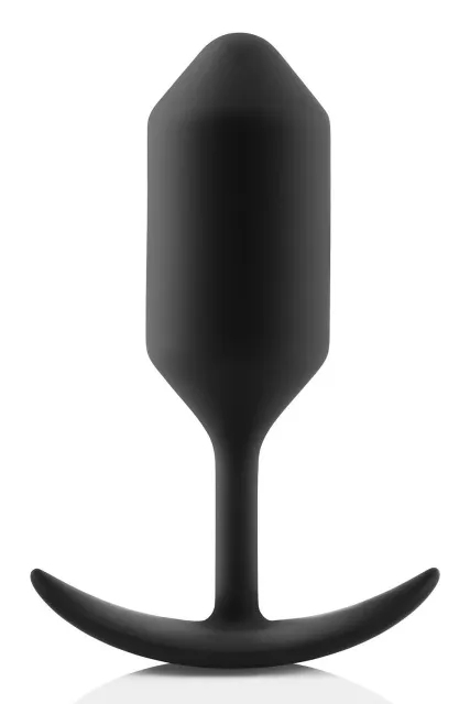 Анальная пробка B-Vibe Snug Plug 3, 12.7 см (черный)