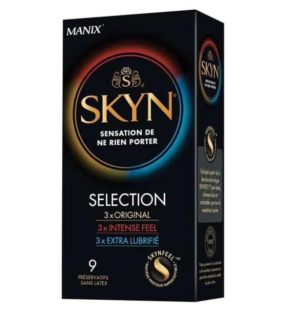 Набор презервативов Skyn Selection безлатексных, 9 шт