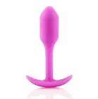Анальная пробка B-Vibe Snug Plug 1, 8,6 см (розовый)