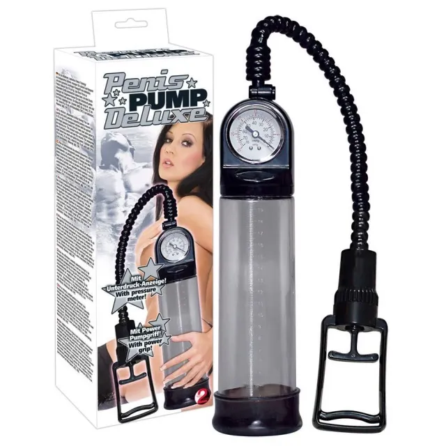 Вакуумна помпа для пеніса You2Toys Penis Pump Deluxe, 30 см (чорний)