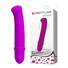 Вибратор для точки G Pretty Love Antony, 12 см (фиолетовый)