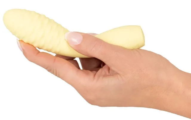 Міні-вібратор Cuties Mini Vibrator, 14,2 см (жовтий)