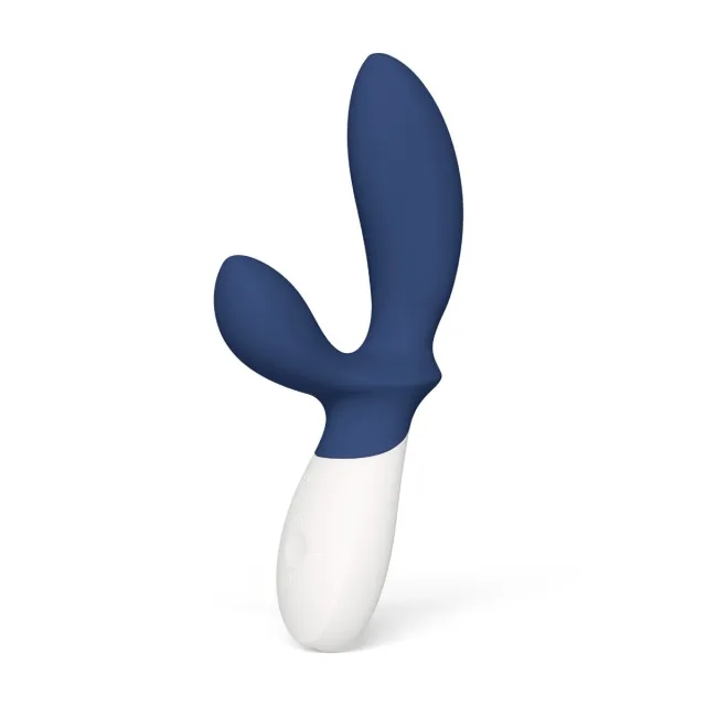 Стимулятор простати Lelo Loki Wave 2, 19,6 см (синій)