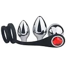 Toyz4lovers Pleasure Bully - Korek analny, Srebro, 11.6 cm