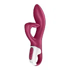 Вібратор-кролик Satisfyer Embrace Me, 20,5 см (бордовий)