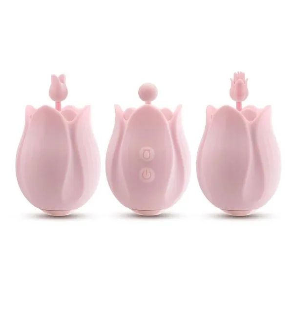 Вибромассажер Blush Romantic Rose, 8.3 см (светло-розовый)