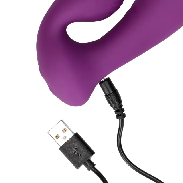 Вибратор Loveline Ultra Soft G-Spot, 13.3 см (фиолетовый)