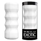 Dorcel Dorcel Cup Exotic - Masturbator, Biały, 14 cm