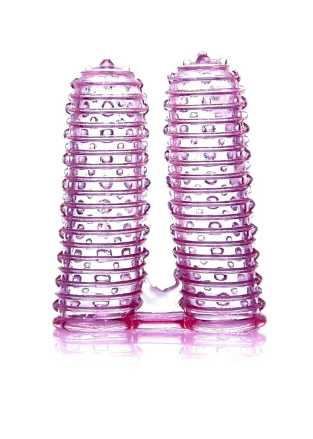 Boys of Toys Wonderful Fingers Pink - Nasadka na palec B -, Różowy, 7.5 cm