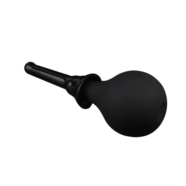 Black Mont Douche Set - Prysznik analny, Czarny, 26 cm