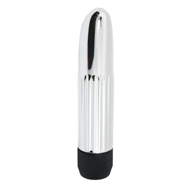 BAILE Mini Vibrator - Wibrator, Srebro, 14 cm