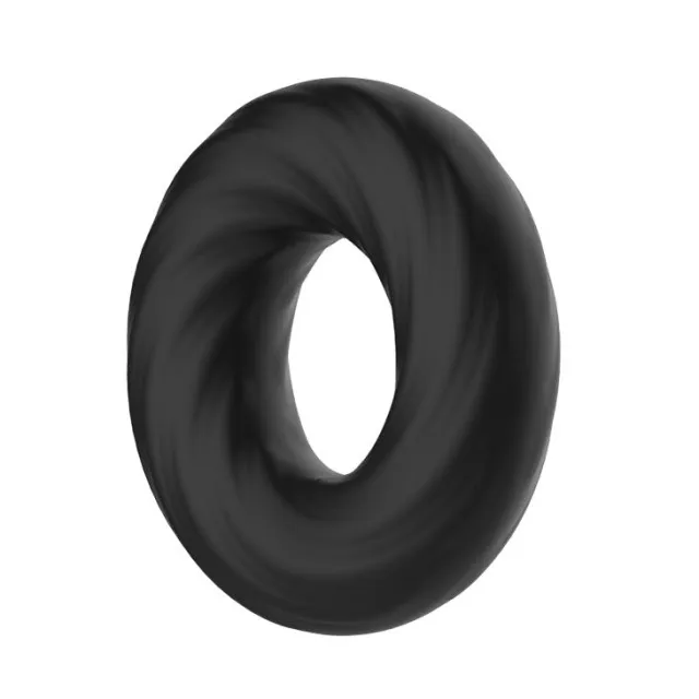 Эрекционное кольцо Crazy Bull Super Soft Silicone, 5 см (черный)