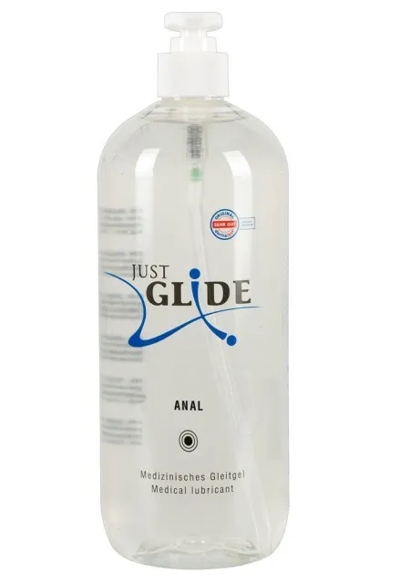 Just Glide Just Glide Anal - Lubrykant analny, Bez smaku, 1000 ml
