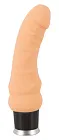 Реалистичный вибратор Nature Skin Real Vibe, 18 см (телесный)