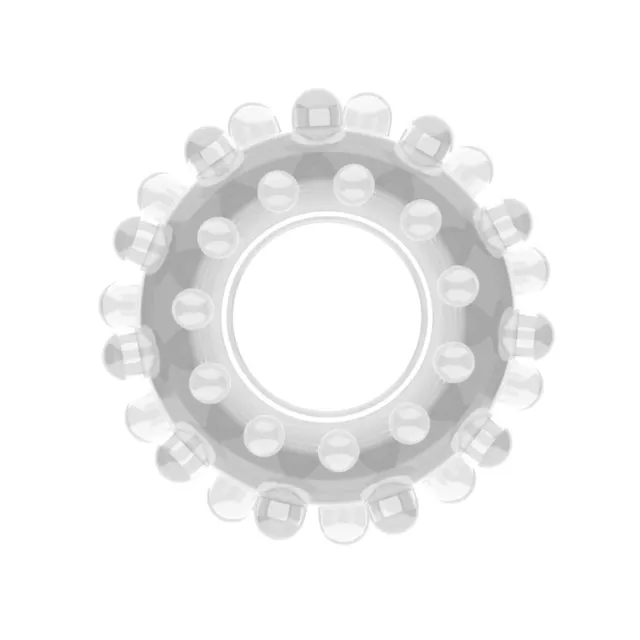 Эрекционное кольцо Lovetoy Power Plus, 1,6 см (прозрачный)
