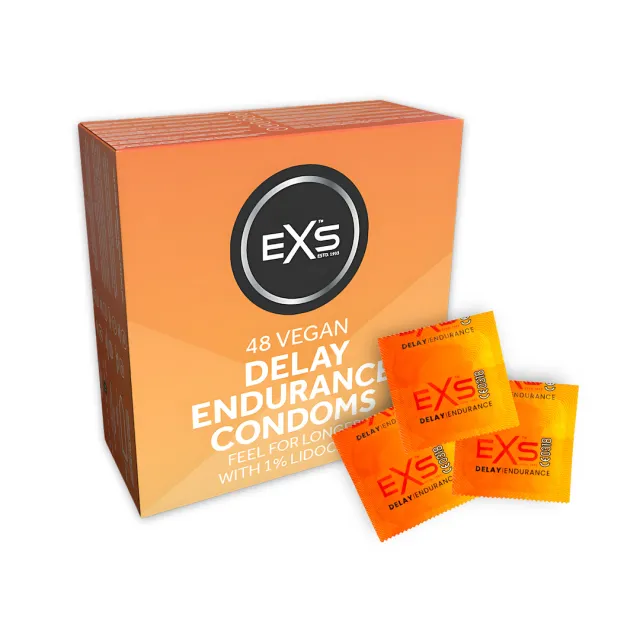 EXS Delay - Prezerwatywy, Przezroczysty, 19 cm
