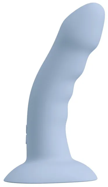 You2Toys Heart Guy - Wibrator, Niebieski, 19 cm