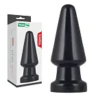 Анальна пробка LoveToy King-Sized Anal Shocker, 19 см (чорний)