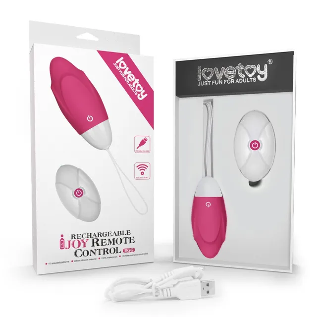 Виброяйцо Lovetoy Ijoy, 8.9 см (розовый)