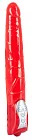 Вибратор Red Push, 19,5 см (красный)