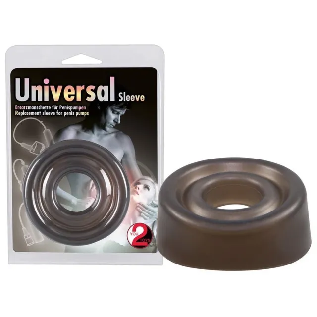 Насадка на помпу для пениса Orion Universal Sleeve, 6 см (черный)