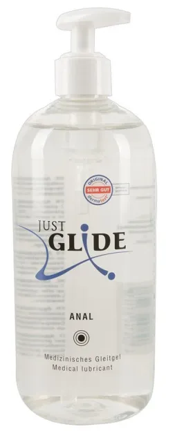 Just Glide Anal - Lubrykant analny, Bez smaku, 500 ml