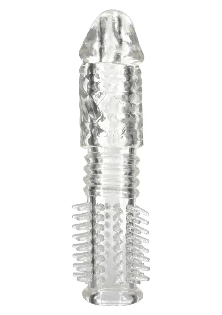 Насадка на пенис Silicone Sleeve, 14 см (прозрачный)