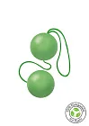 Вагінальні кульки Fuck Green Sphere Balls, 3,2 см (зелений)