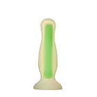 Анальна пробка Radiant Glow In The Dark Small, 11 см (зелений)