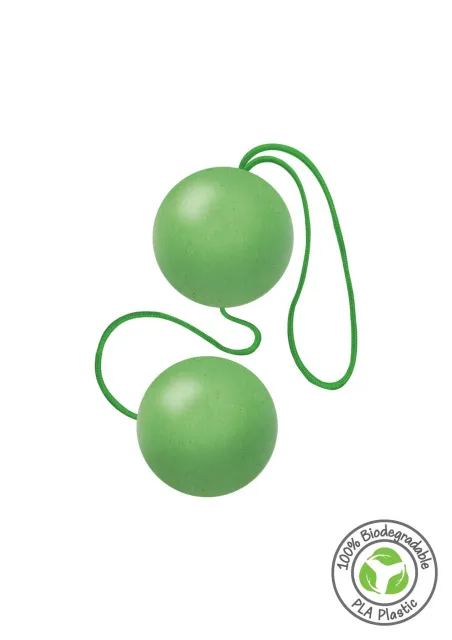 Вагінальні кульки Fuck Green Sphere Balls, 3,2 см (зелений)