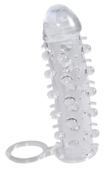 Насадка на пенис Crystal Skin Penis Hülle, 11 см (прозрачный)