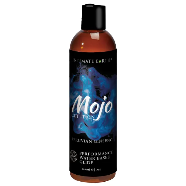 Intimate Earth Mojo Peruvian Ginseng Waterbased Performance Glide - Lubrykant, Bezzapachowy, 120 ml