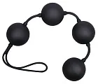 Вагінальні кульки Velvet Black Balls, 23 см (чорний)