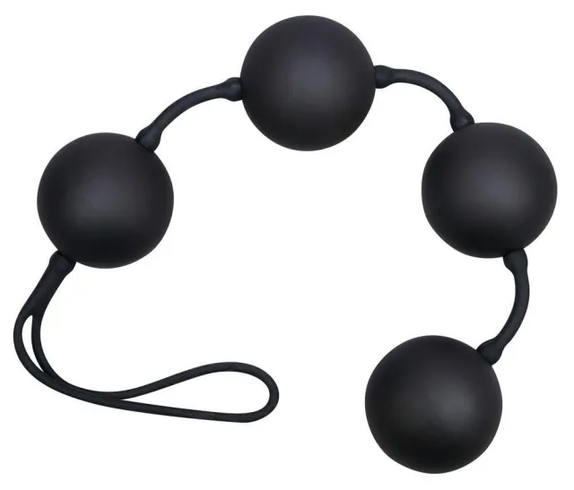 Вагінальні кульки Velvet Black Balls, 23 см (чорний)