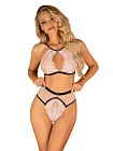 Obsessive Lilines - Komplet bielizny, S/M