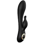 Вибратор-кролик Dream Toys Prestige Alexia, 20 см (черный)