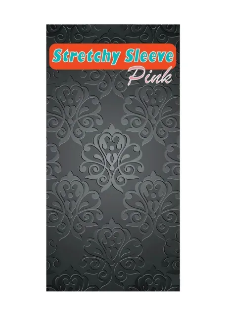 Насадка на член Boss Series Stretchy Sleeve, 7 см (розовая)