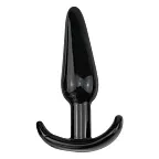 Power Escorts Sensual T-Plug 09 - Korek analny, Czarny, 12.3 cm