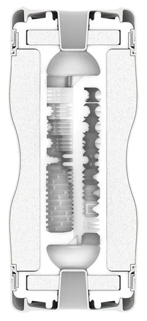 Двусторонний мастурбатор Tenga Premium Dual Sensation Cup (белый)