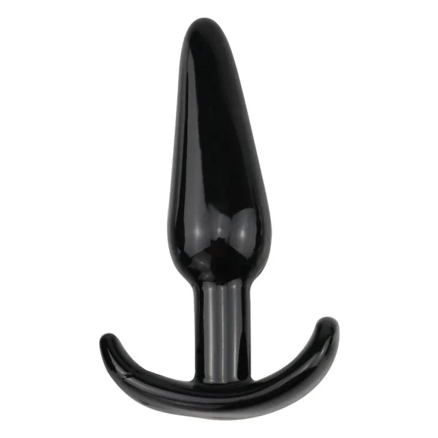 Анальная пробка Lovesecret Sensual T- Plug 09, 12.3 см (черный)