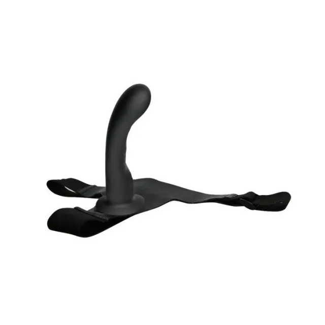 Страпон Ultra Passionate Harness Baile, 15.8 см (черный)