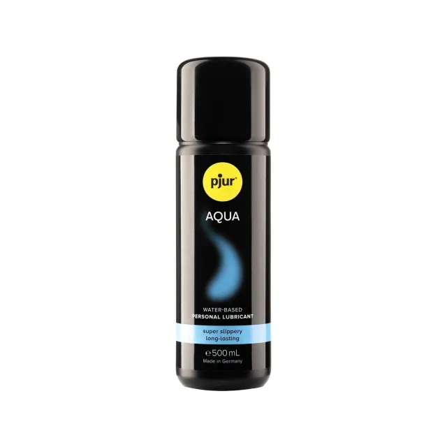 pjur Aqua - Lubrykant na bazie wody, Bez smaku, 500 ml