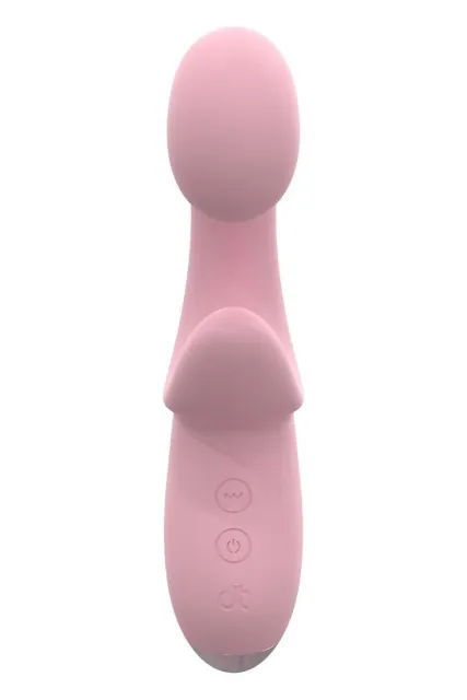 Вібратор Dreamtoys Glam Duo, 17.1 см (рожевий)
