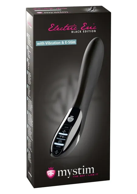 Вибратор Mystim Electric Eric, 27 см (черный)