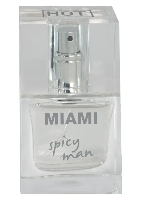 Туалетная вода с феромонами для мужчин HOT Miami Spicy Man, 30 мл