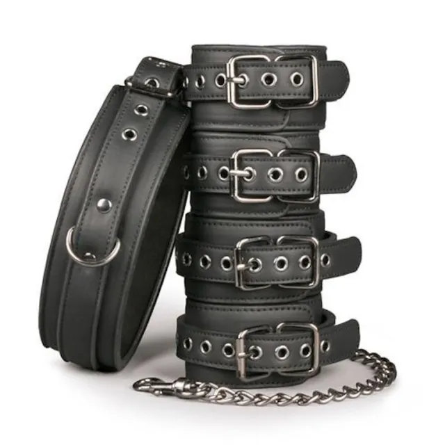 BDSM набор для бондажа EasyToys (черный)