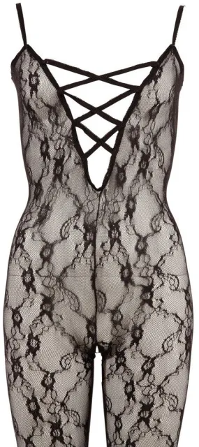 Бодистокинг Orion Lace Catsuit, L/XL (черный)