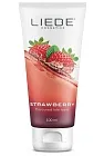 Лубрикант на водній основі Liebe Cosmetics Strawberry, 100 мл